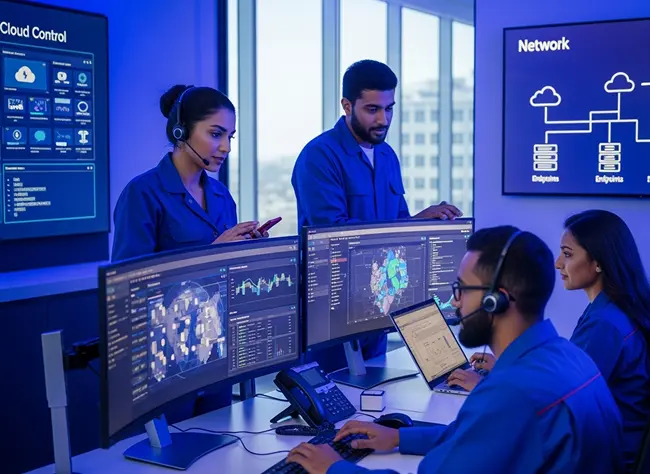 Cloud computing dashboard for Iraqi business