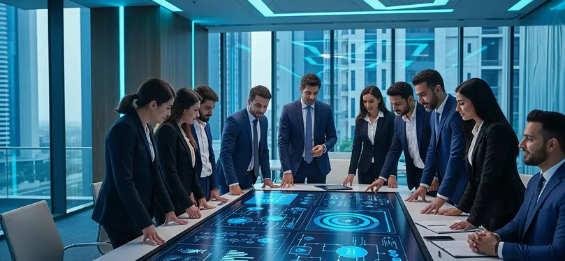 Osous Al Taqnia professional IT services team in Iraq