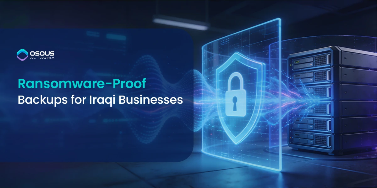 ransomware proof backups iraq