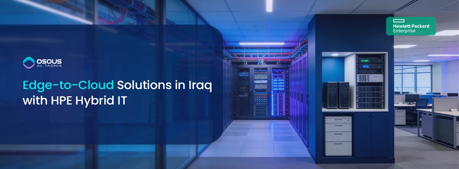 Edge-to-Cloud Solutions in Iraq with HPE Hybrid IT