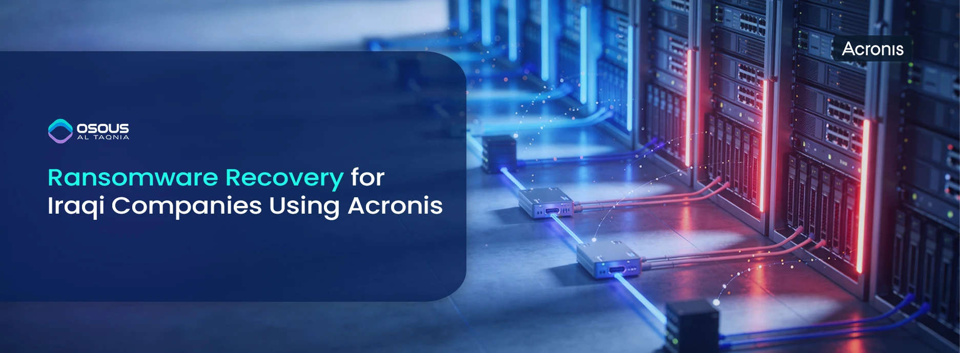 ransomware recovery iraqi companies acronis