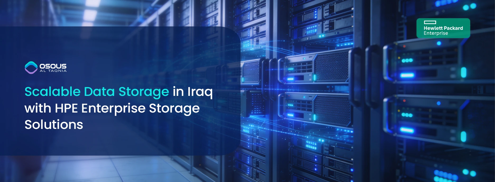 Scalable Data Storage in Iraq with HPE Enterprise Solutions