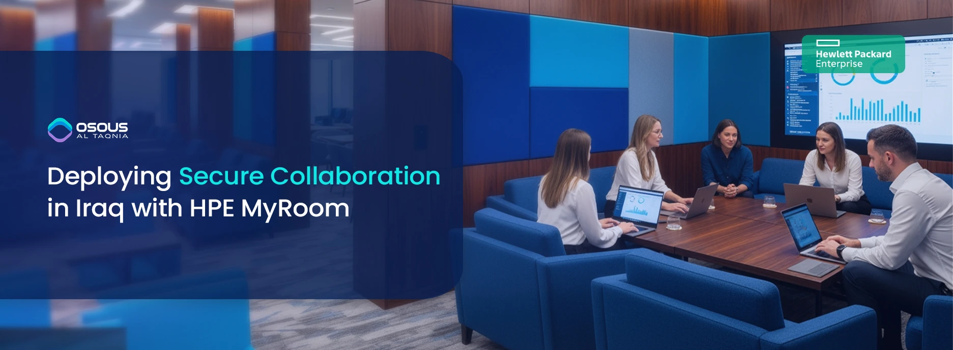 Secure Collaboration in Iraq with HPE MyRoom